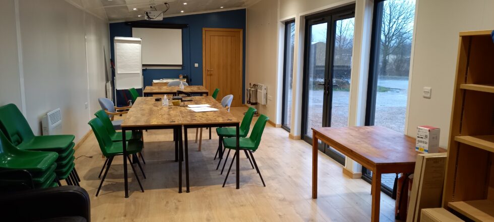 Inside of the meeting room at Depden